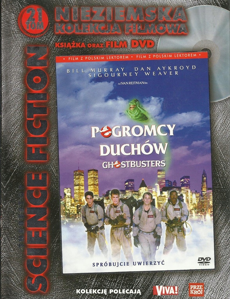 POGROMCY DUCHÓW DVD DAN AYKROYD LEKTOR PL
