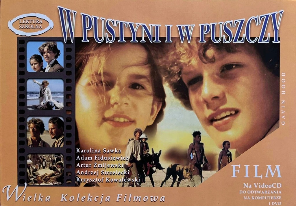 VCD W pustyni i w puszczy (Sienkiewicz Adam Fidusiewicz Karolina Sawka) BDB