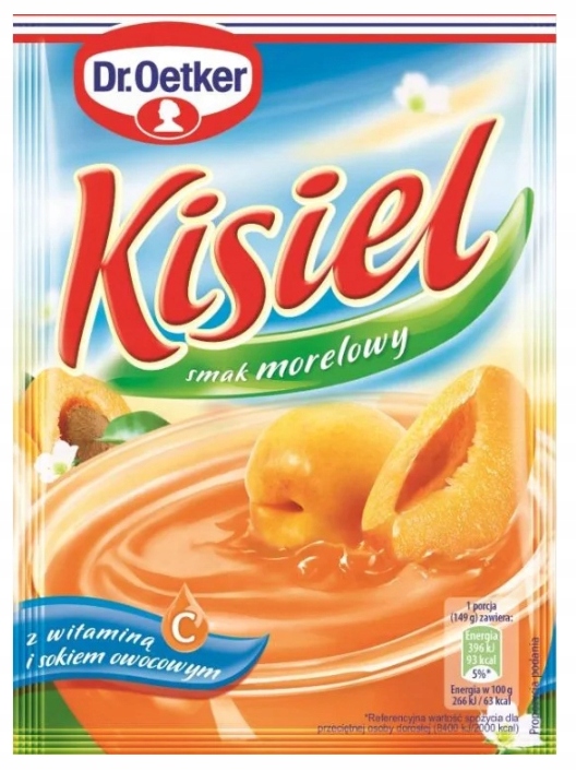 DR.OETKER KISIEL Z SOKIEM OWOCOWYM 38G MORELOWY