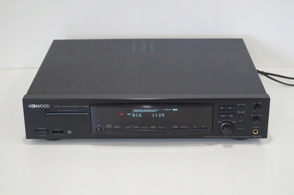 Odtwarzacz MiniDisc Kenwood Dm-5090 - 15324114858 - oficjalne