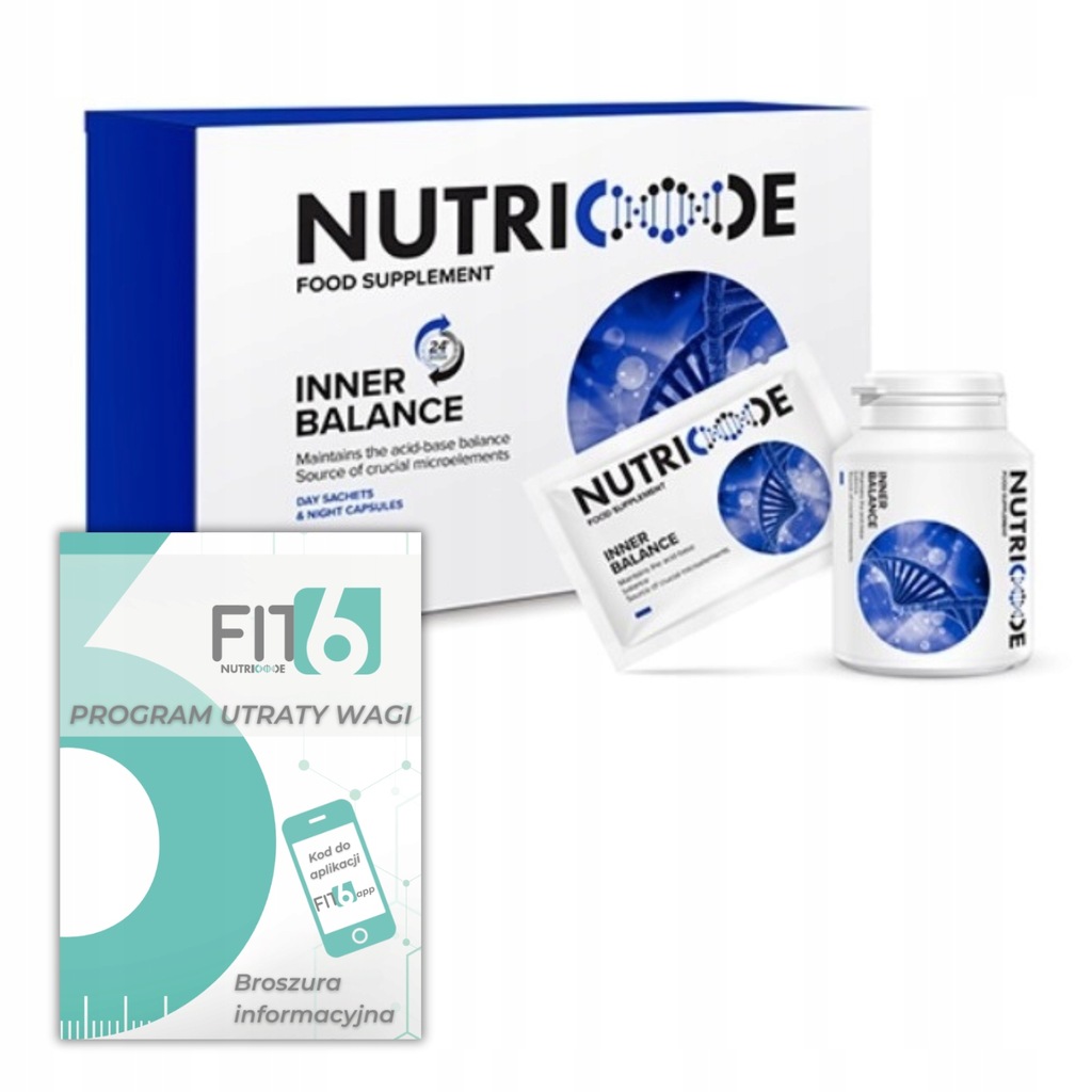 Suplement diety Nutricode Inner Balance FM World FIT6 Starsza