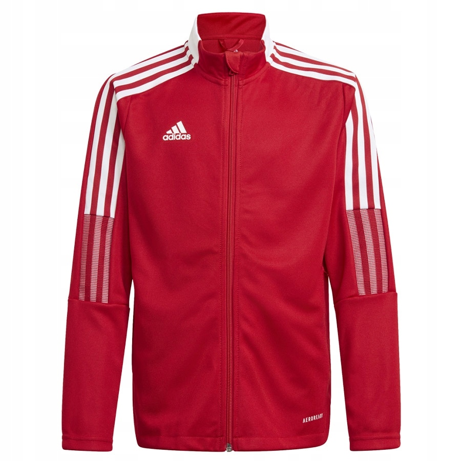 Bluza adidas TIRO 21 Track Jacket Junior GM7312 czerwony 176 cm