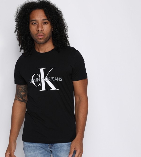 CALVIN KLEIN T-SHIRT MĘSKIE KLASYCZNY LOGO S 1ASD