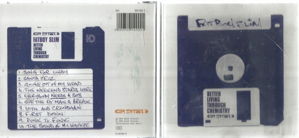 Płyta CD Fatboy Slim - Better Living Through Chemistry 1998 I Wydanie _____