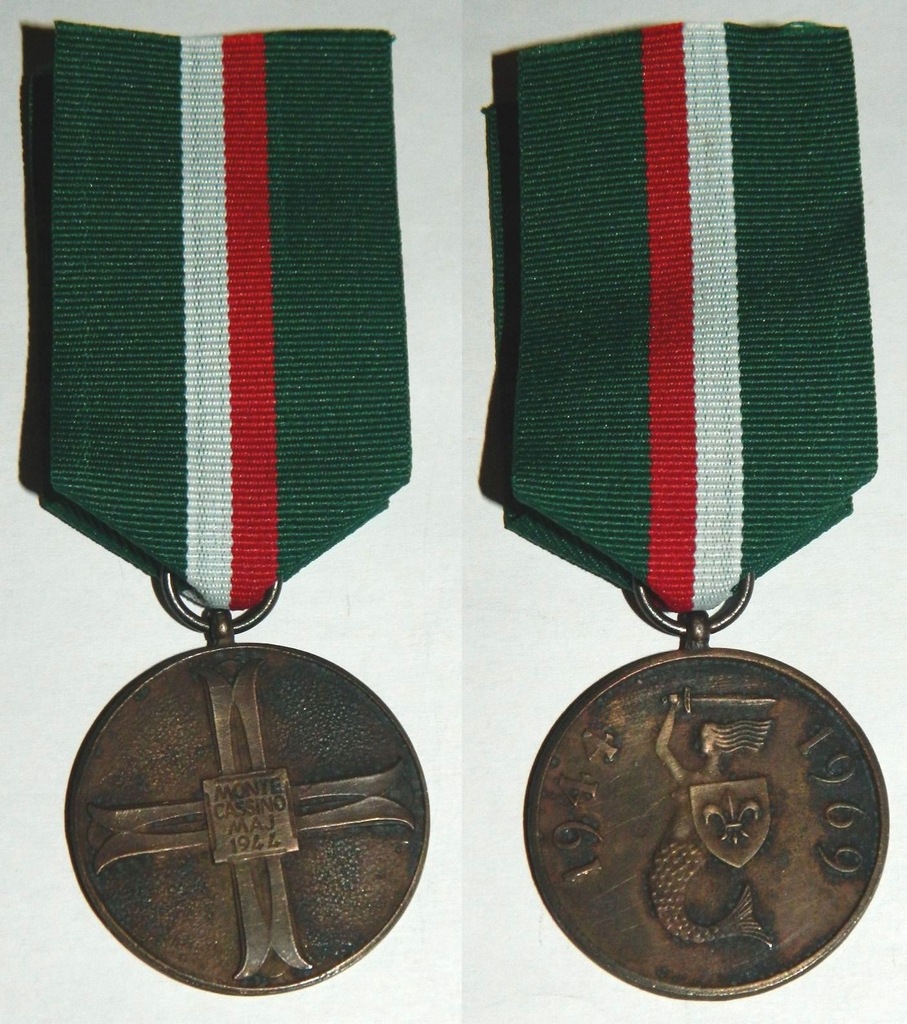 MEDAL PAMIĄTKOWY BITWY POD MONTE CASSINO