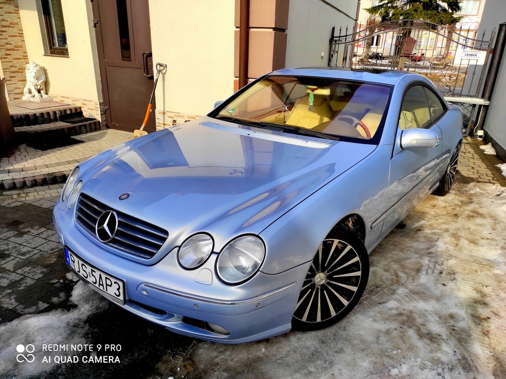 Mercedes-Benz CL 500##sekwencja##PeŁna historia##