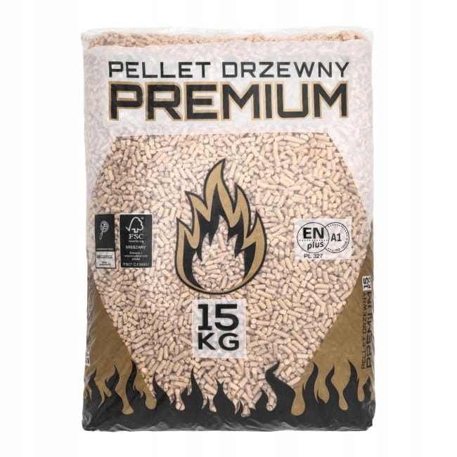 Pellet drzewny A1 6 mm 15 kg