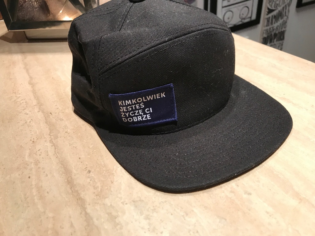Czapka snapback Kimkolwiek jesteś, życzę Ci dobrze