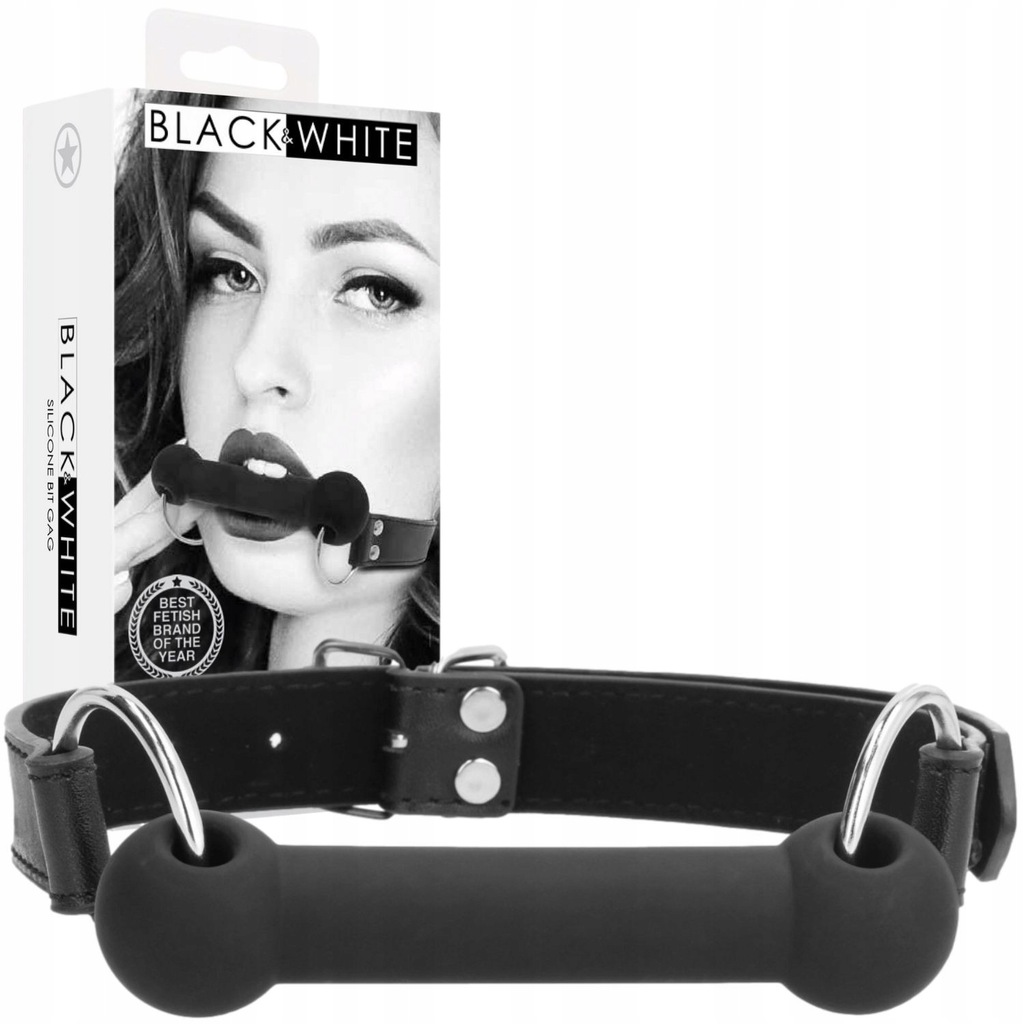 Ouch Elegancki knebel, Czarny