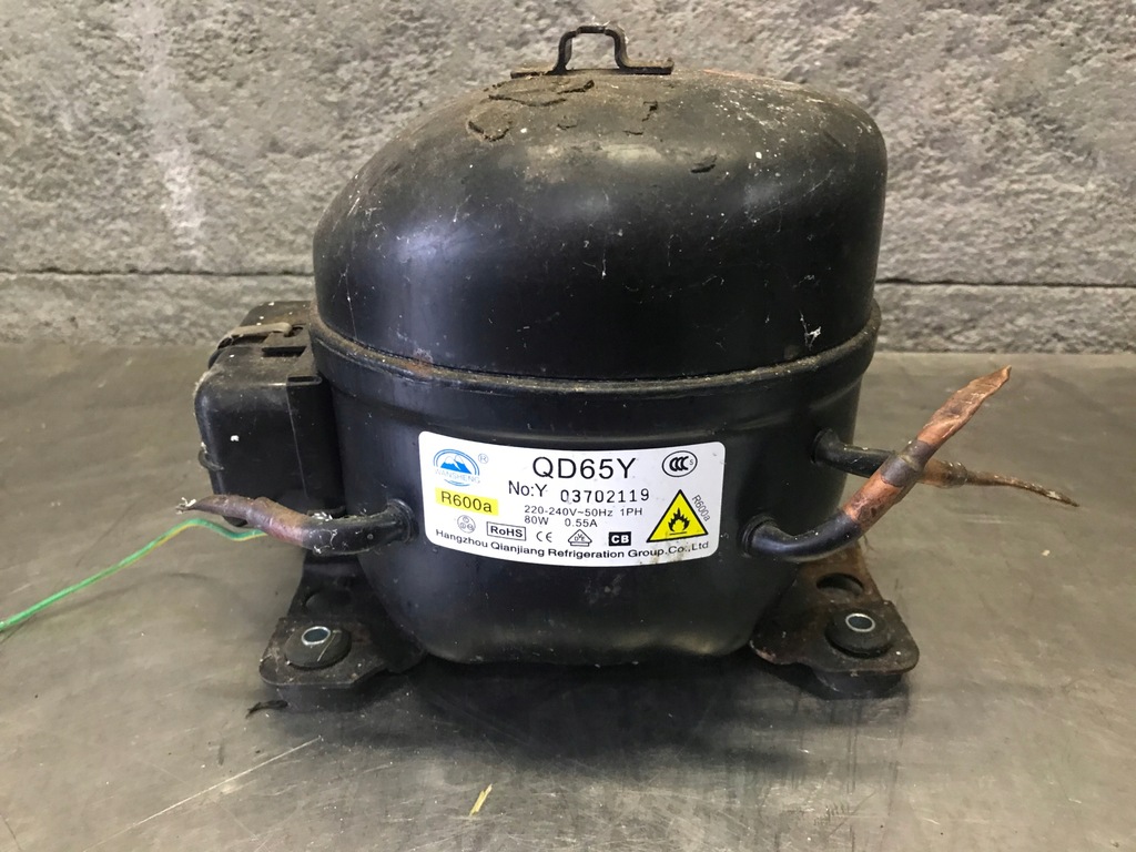 WANSHENG QD65Y R600A SPRĘŻARKA Agregat chłodnicz