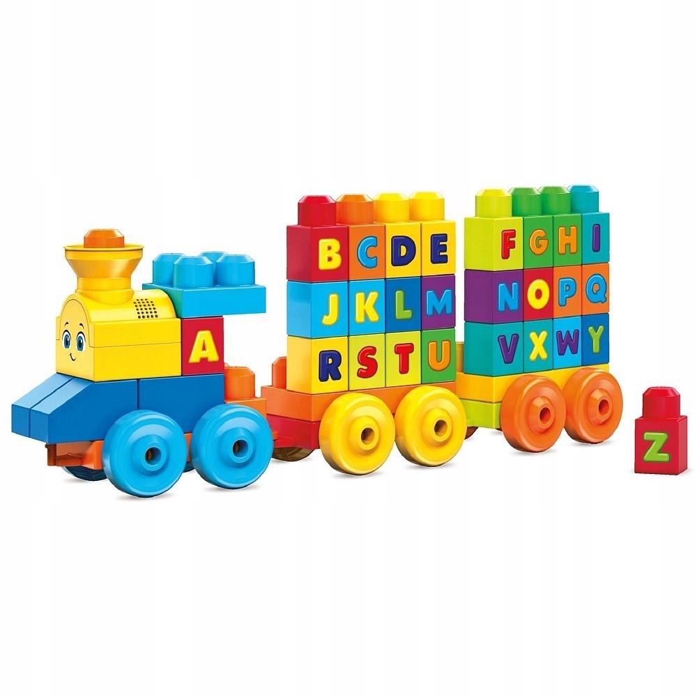 Pociąg Muzyczny Fisher Price Mega Bloks 12 MIESIĘC