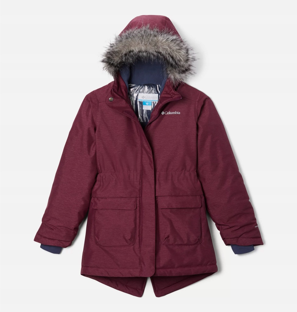 Dziewczęca kurtka zimowa Columbia Nordic StriderTM Jacket L/Marionberry H.
