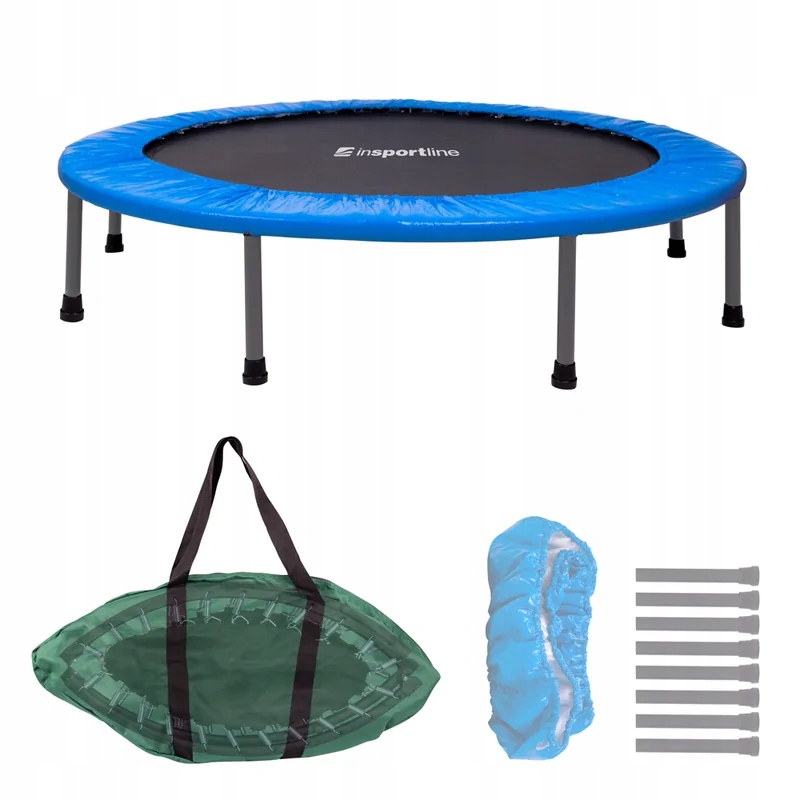 Składana trampolina dla dzieci inSPORTline 122 cm