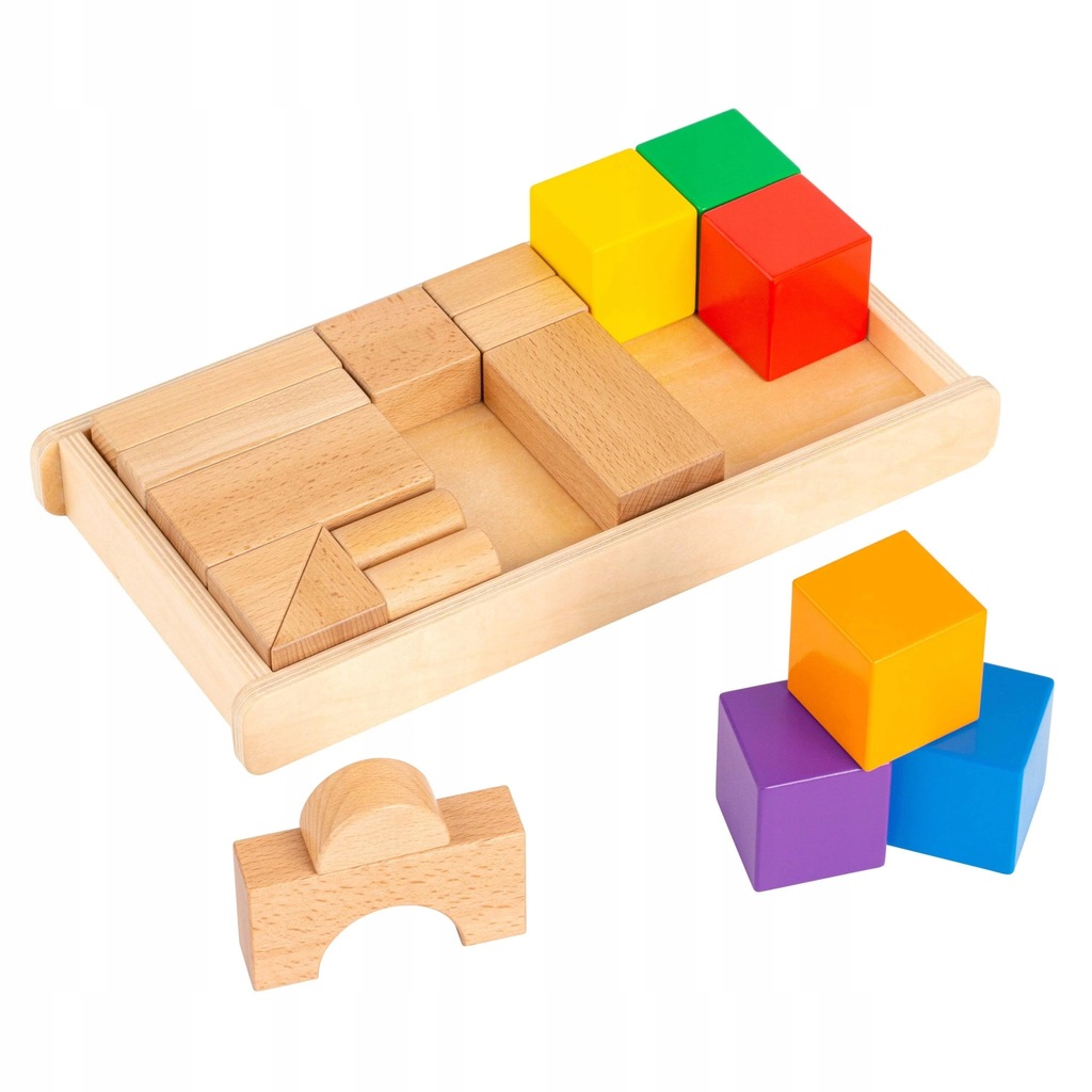 Educo: klocki dla niemowląt Build The Blocks Monte