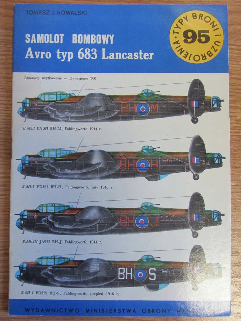 TBiU 95 Samolot bomboy Lancaster