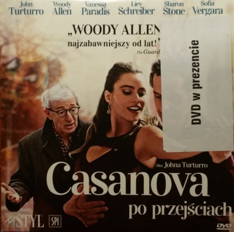 DVD "Casanova po przejściach" Woody Allen, Vergara