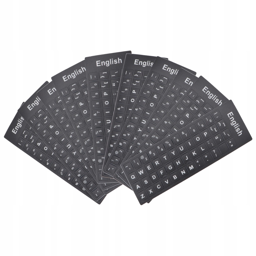 Keyboard Stickers Japanese Notebook
