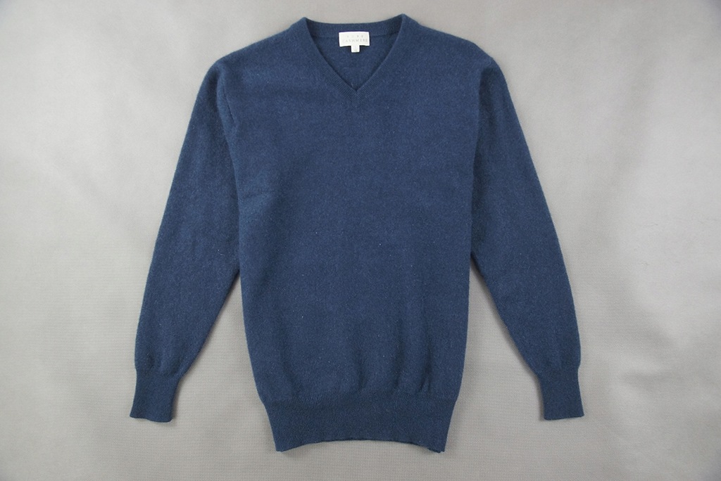 PURE CASHMERE - SWETER 100% KASZMIR 2-PLY - S