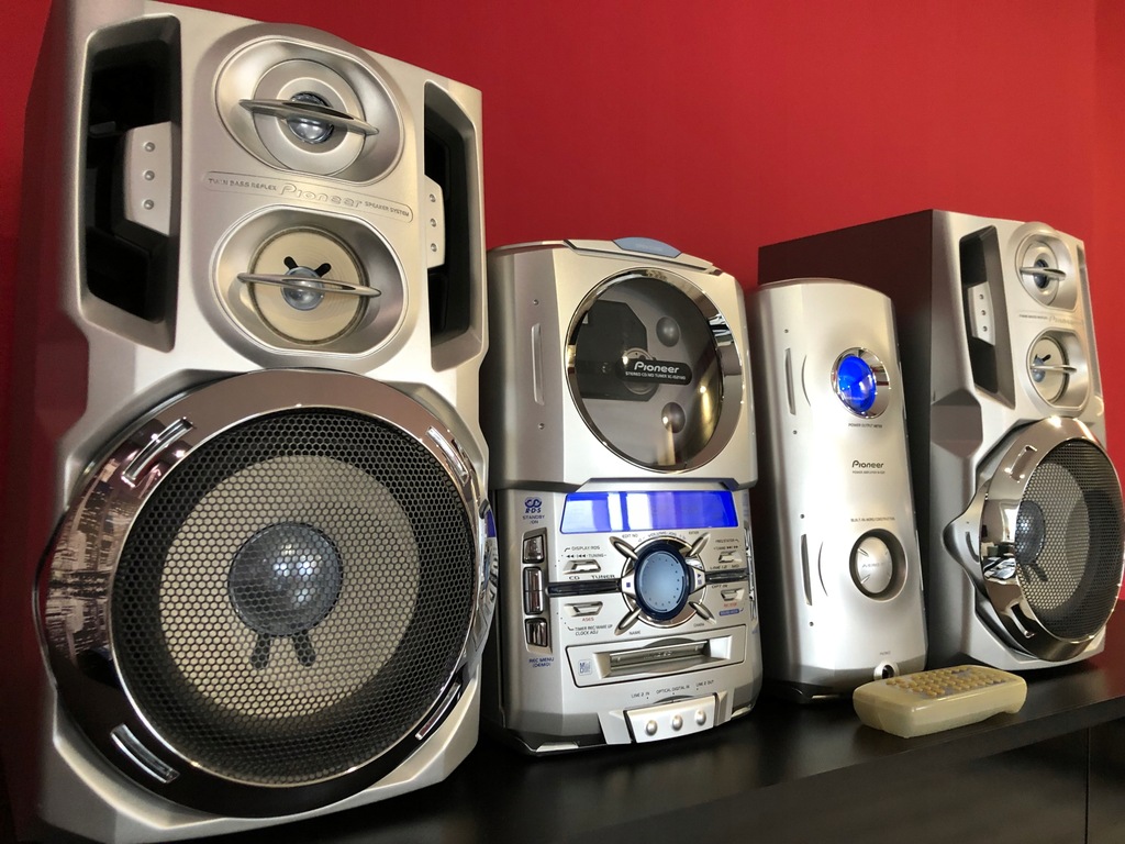 Pioneer XC-IS21MD wieża MiniDisc 2X100W stan ideał - 12042298830