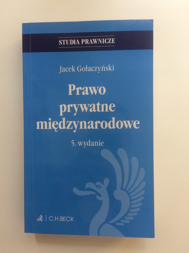 Prawo prywatne międzynarodowe Jacek Gołaczyński