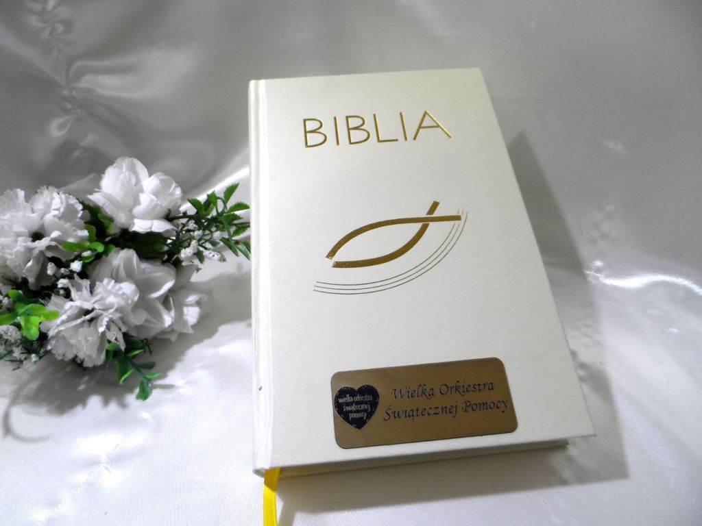 Biblia. Pamiątka Chrztu Świętego WOŚP 22