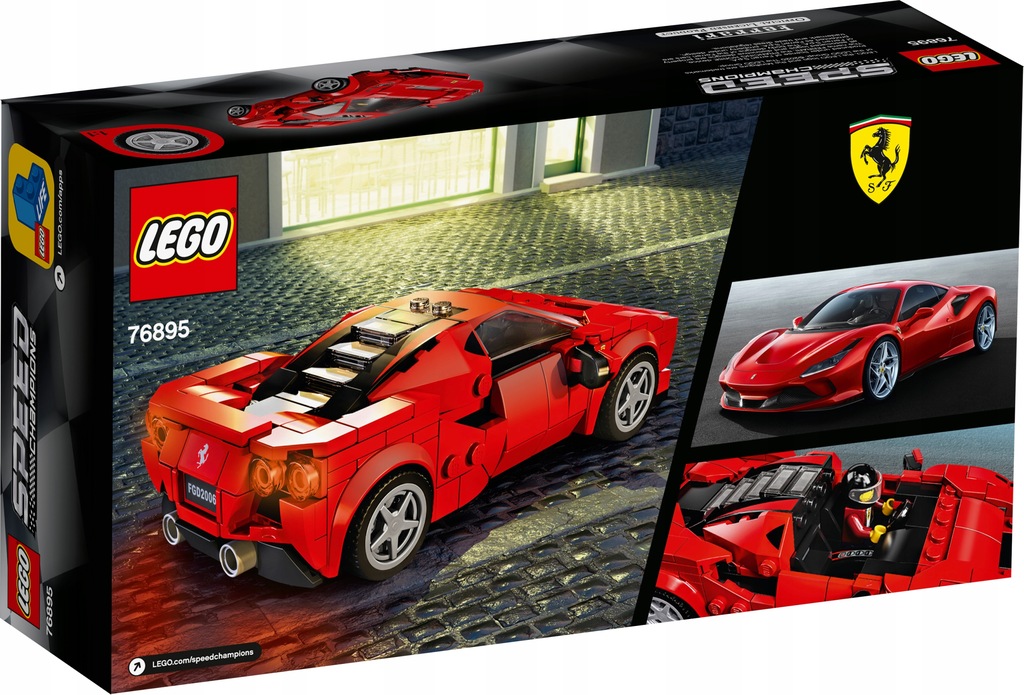 Купить LEGO SPEED CHAMPIONS Ferrari F8 Tributo 76895: отзывы, фото, характеристики в интерне-магазине Aredi.ru