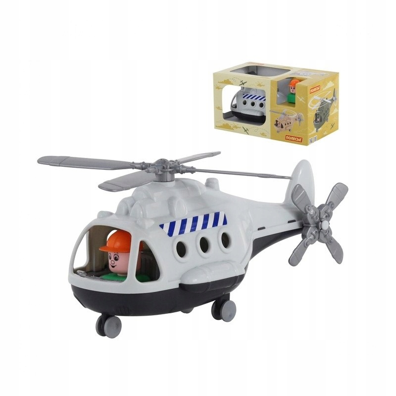 Wader QT Helikopter Towarowy Alfa + Figurka