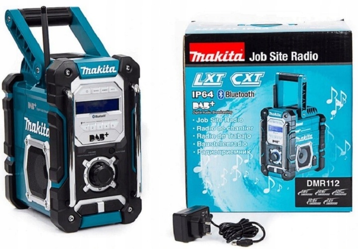 RADIO BUDOWLANE BLUETOOTH MAKITA DMR112