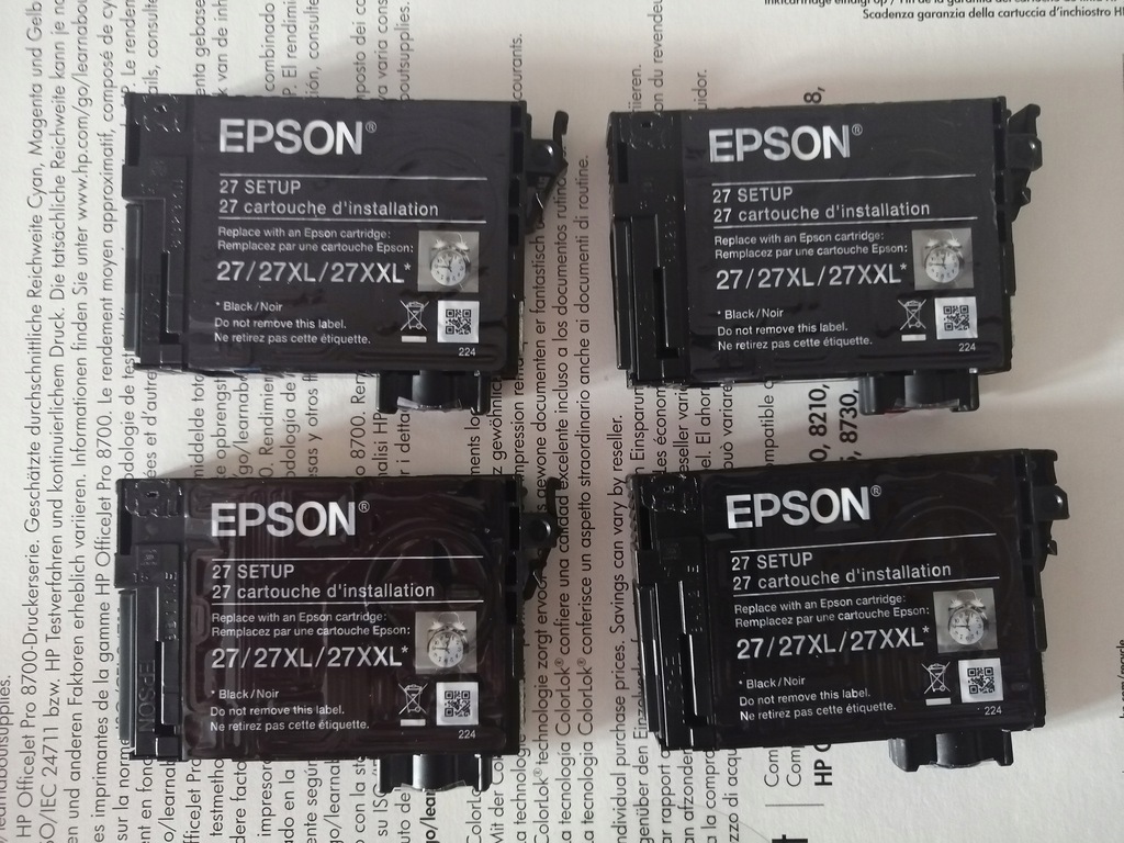 Купить Начальный набор чернил EPSON EMPTY 27: отзывы, фото, характеристики в интерне-магазине Aredi.ru