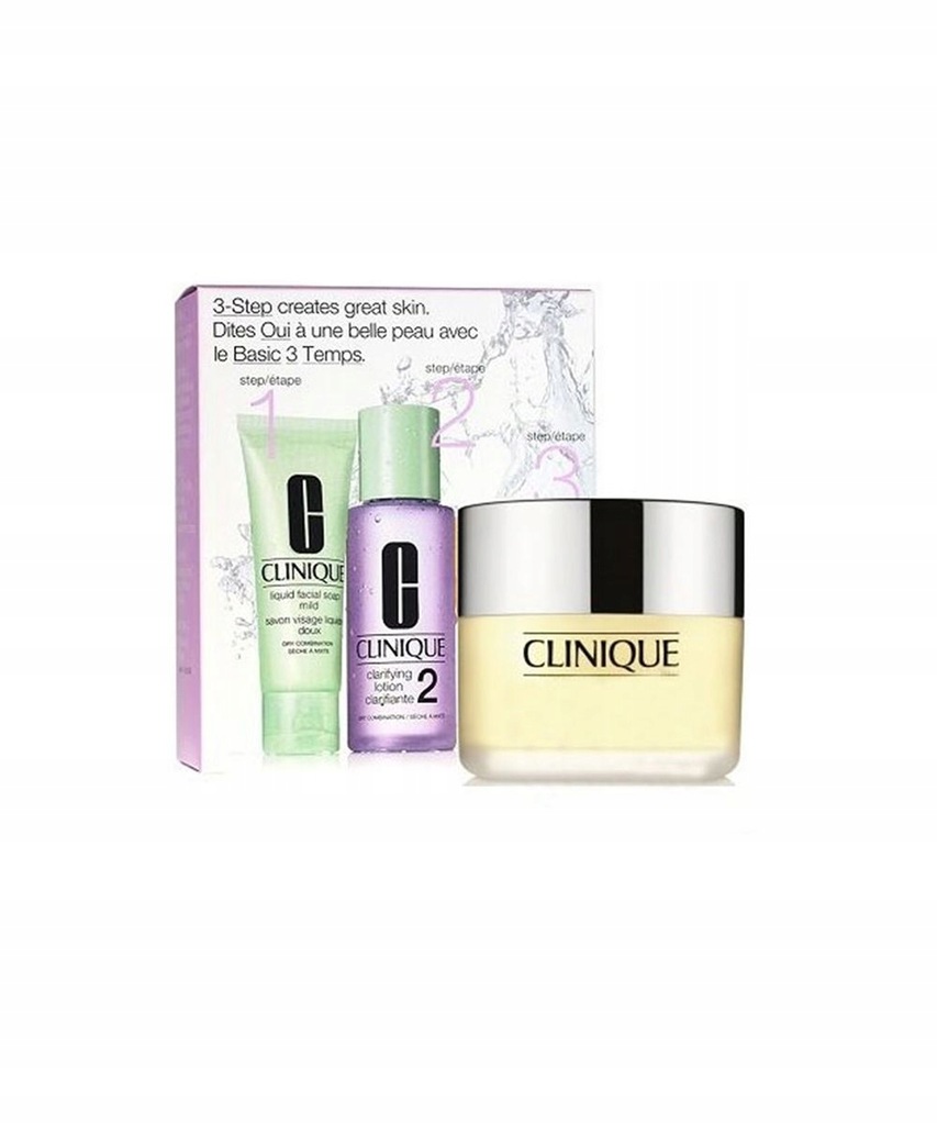 Clinique 3-Step Skin Care System Skin Type 2 Liqui