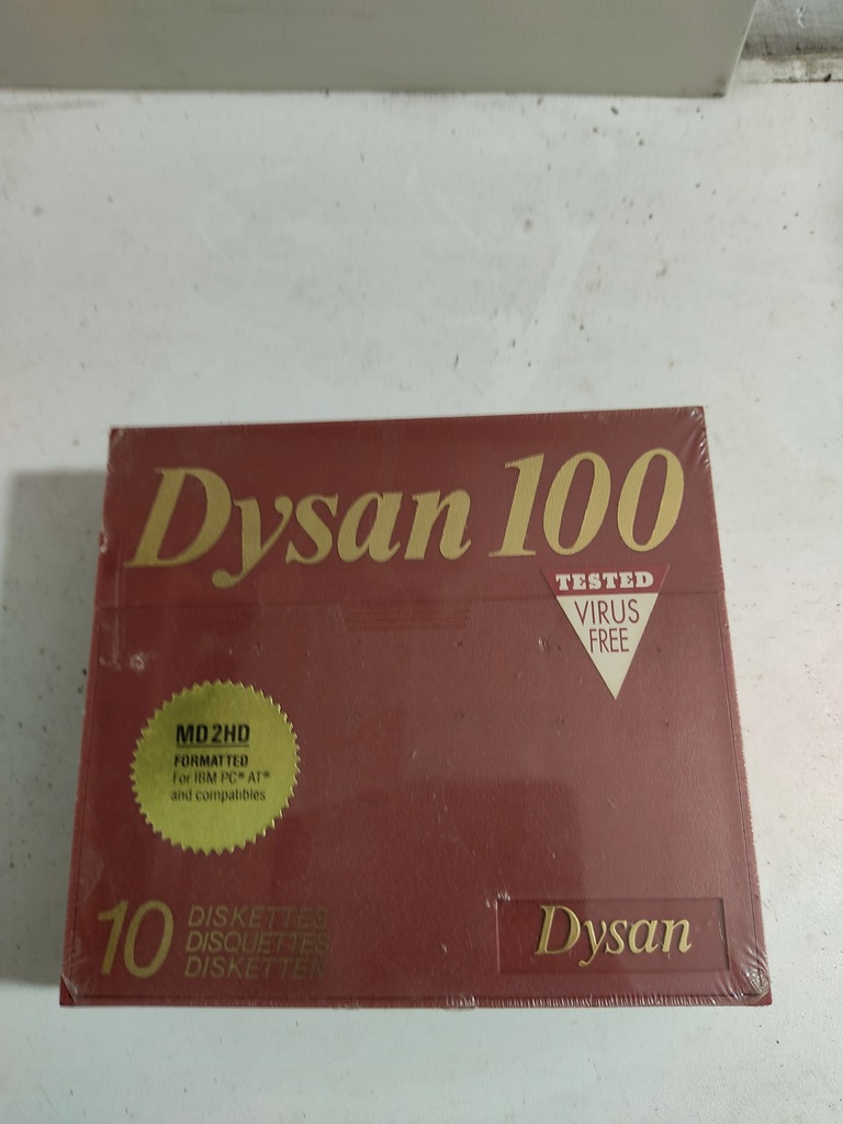 NOWE Dyskietki 5,25 dysan 100 md2hd