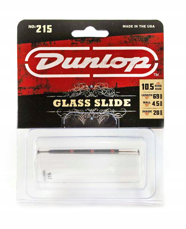 Dunlop 215 Profesjonalny Slide Szklany