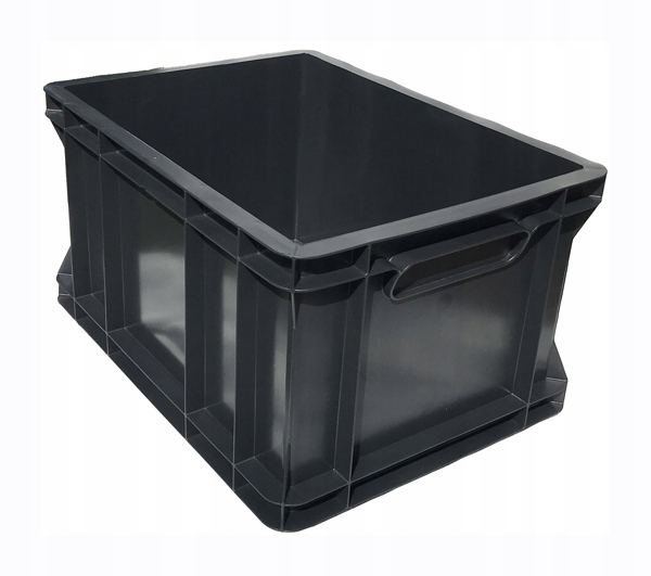 POJEMNIK MAGAZYNOWY 400x300x220 CZARNY