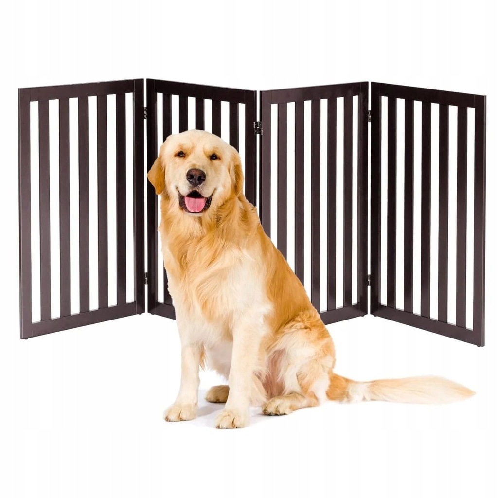 Bramka bezpieczeństwa 4-panelowa osłona dla psa