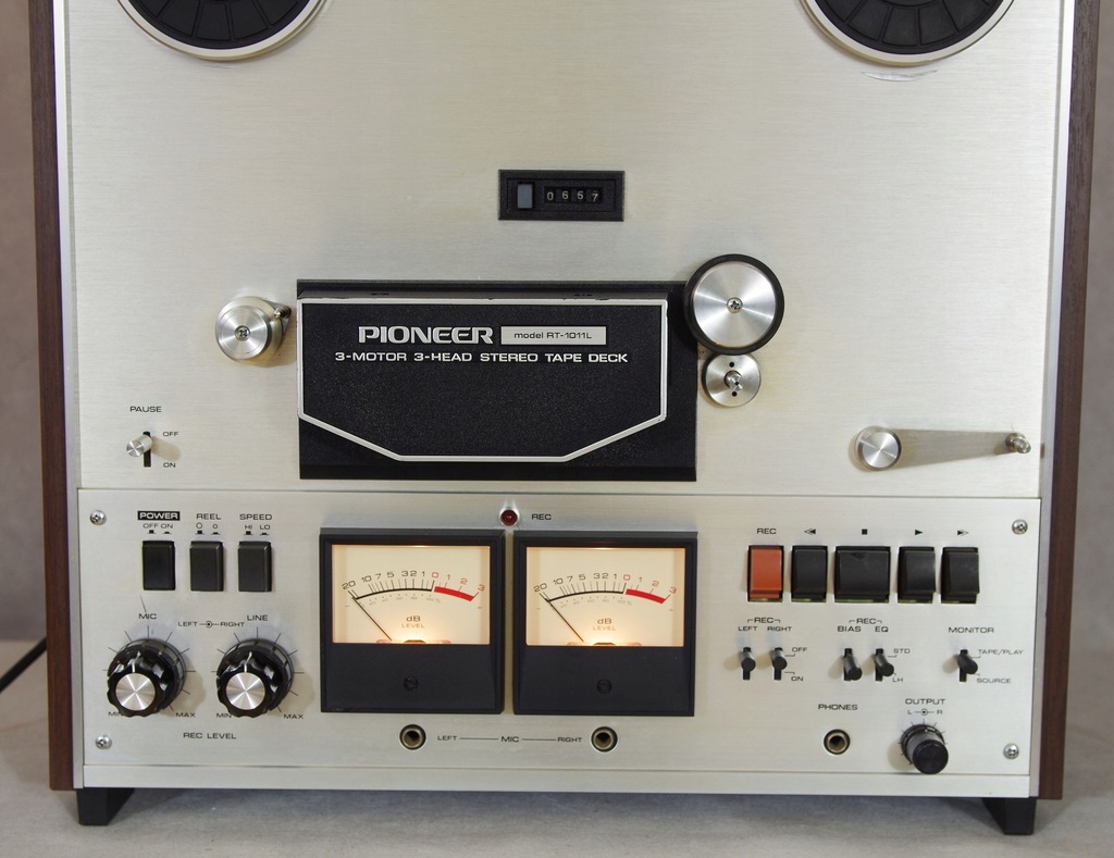 Pioneer RT1011L, szpulowy, 4 ścieżki. 12352028079