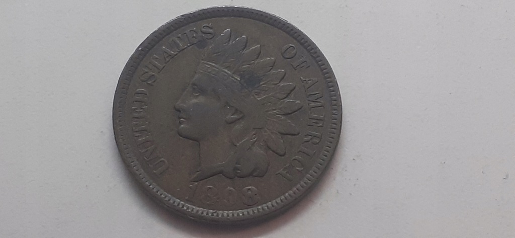 USA 1 Cent 1898 - Indianin Stan (453)