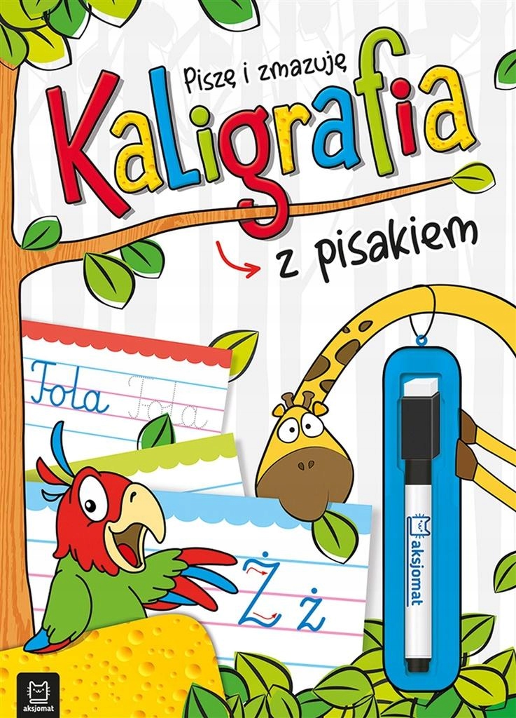 KALIGRAFIA Z PISAKIEM. PISZĘ I ZMAZUJĘ