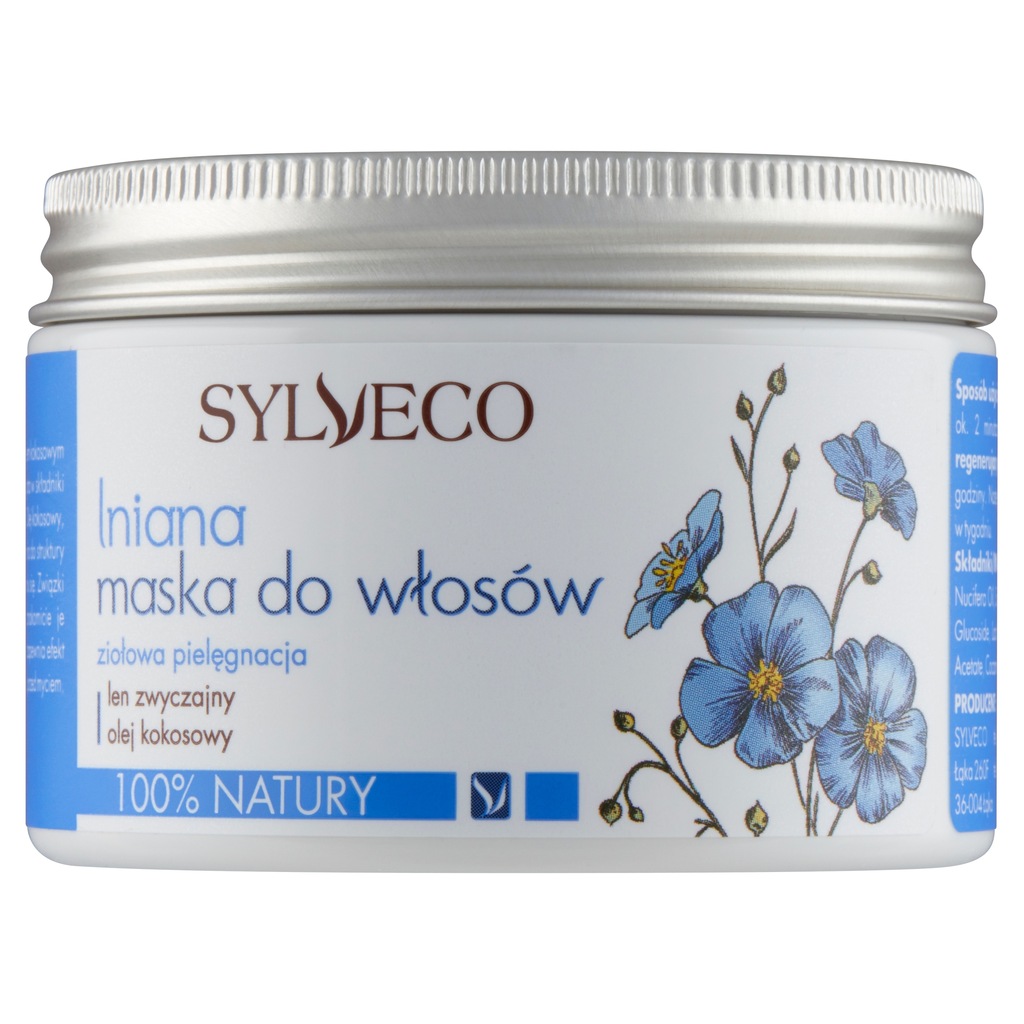 Sylveco Lniana maska do włosów 150 mlg