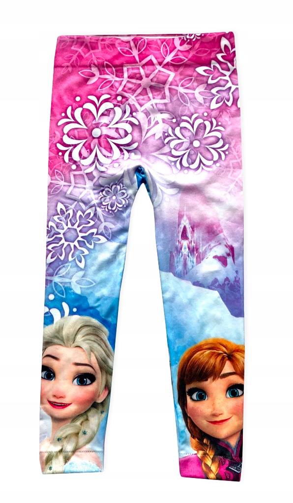 FROZEN legginsy leginsy getry na meszku *134-140