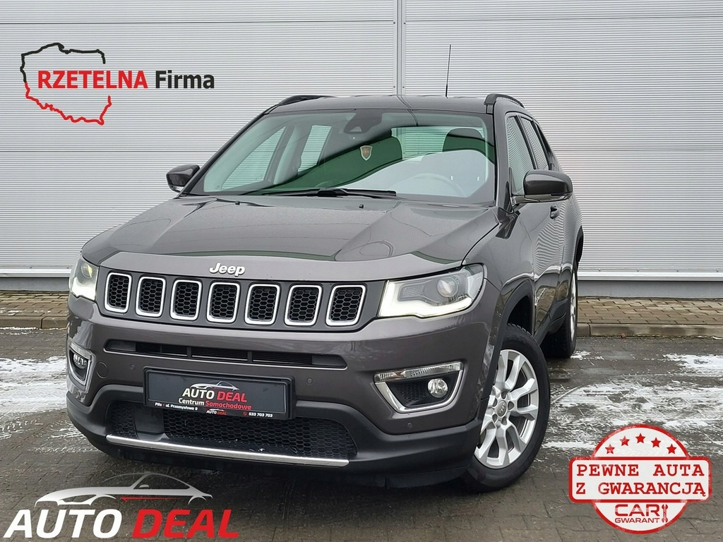 Jeep Compass 150KM, Automat, Nawigacja, Kamery