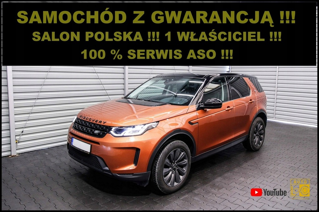 Land Rover Discovery Sport AUTOMAT + 4x4 + Salon