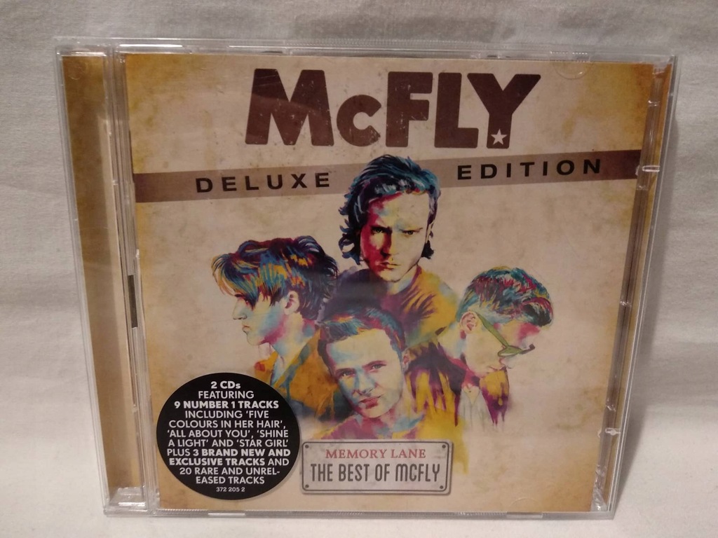 McFly Memory Lane The Best Of Deluxe Edition CD