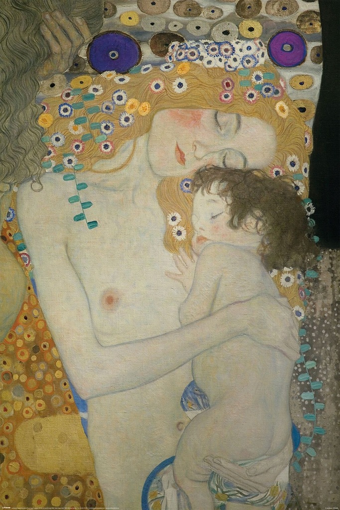 Plakat Gustav Klimt Mother and Child 61x91,5
