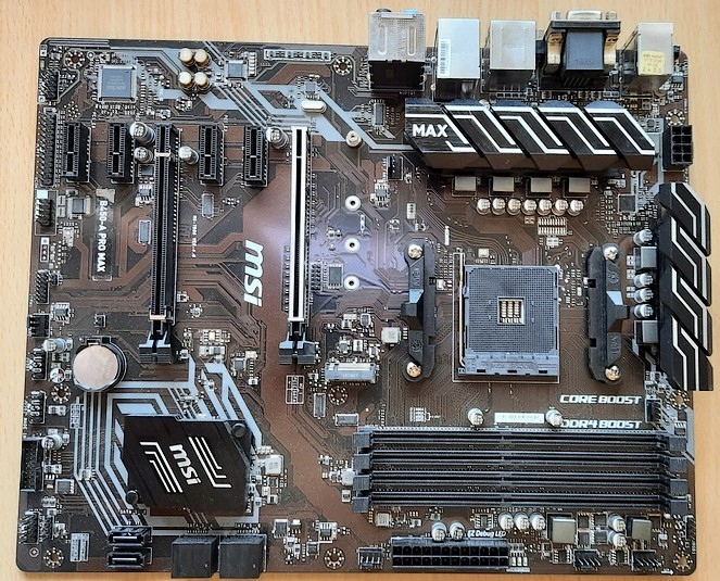 Płyta MSI B450-A Pro Max, ATX, AM4 - 12465951366 - oficjalne archiwum ...