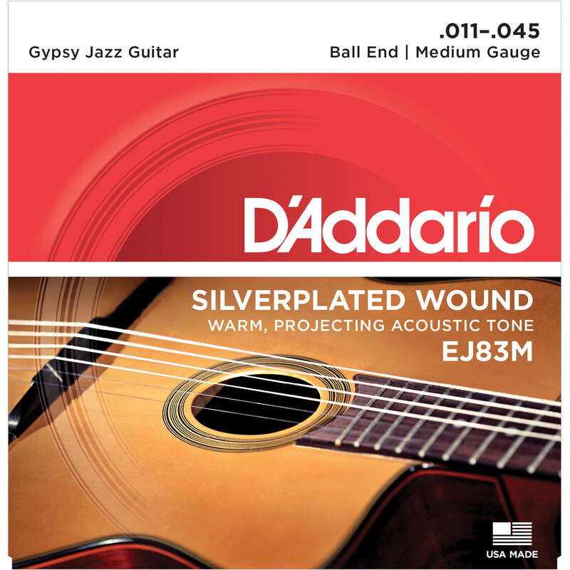 D'addario EJ83M struny 11-45 Gypsy Jazz