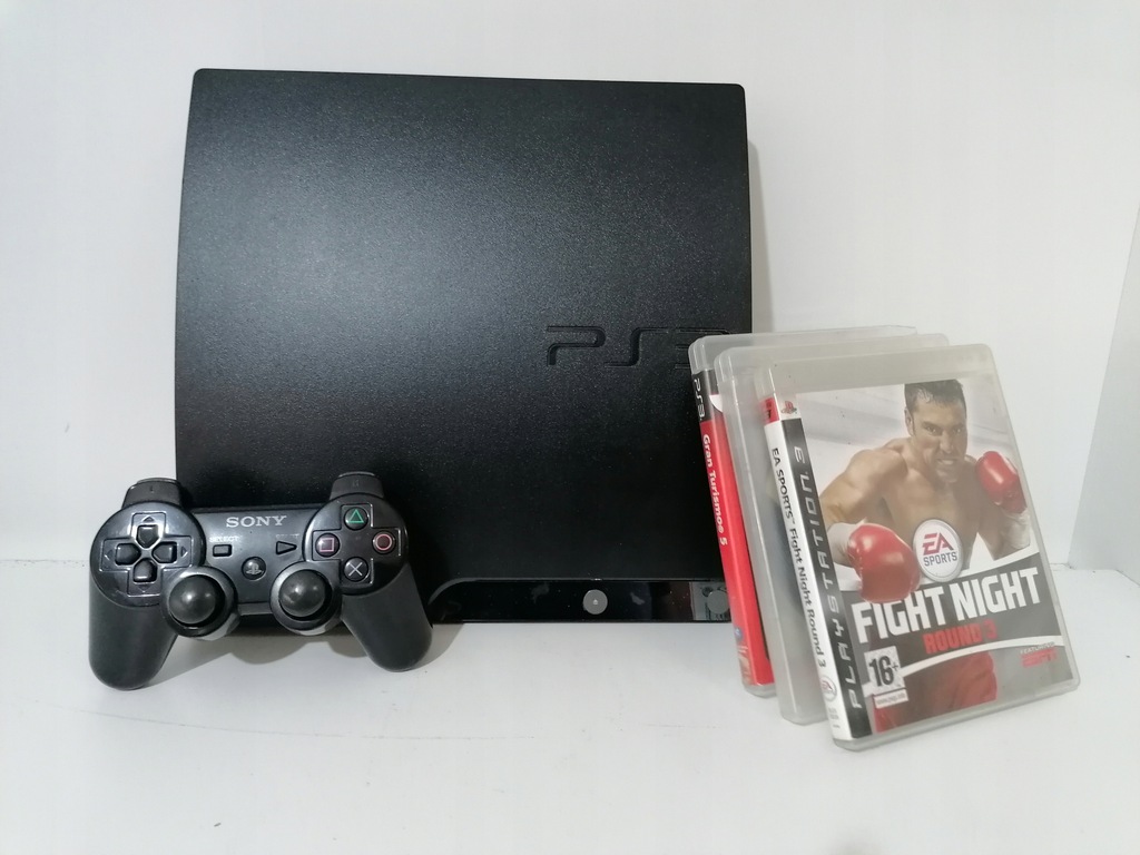 KONSOLA PLAYSTATION 3 SLIM 320 GB 1 PAD CECH-2504B