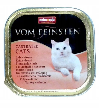 Animonda vom Feinsten Castrated Cats z Indykiem i