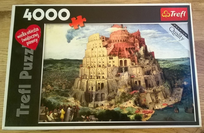 Puzzle 4000 Wieża Babel Trefl