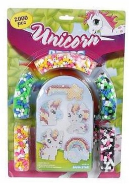 Koraliki do zgrzewania Jednorożec