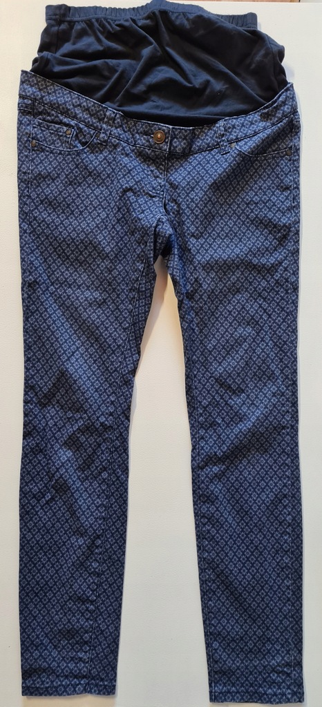 C&A spodnie jeansy ciążowe bawełna pas 90 M/L